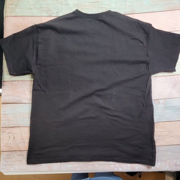 Hanes Men’s XL Super Bowl XLIII T-Shirt Steelers vs Cardinals Black NFL Tee - Picture 4 of 6